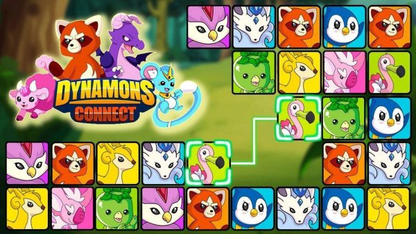 Dynamons Connect - Puzzle Matching Game