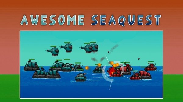 Awesome Seaquest: Naval Strategy Game