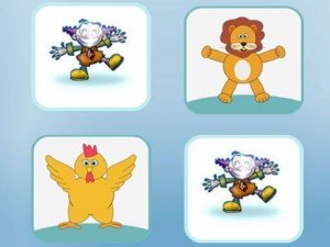Happy Animals Memory Match Puzzle Game