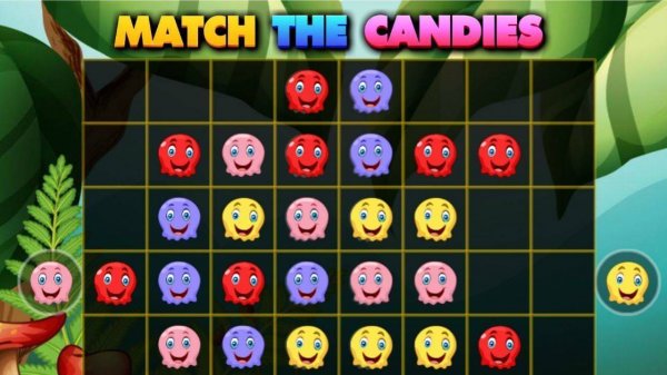 Match the Candies Puzzle Game