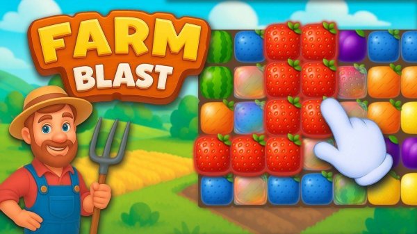 Farm Blast Puzzle Game