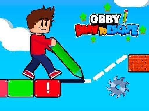 Draw to Escape: Obby Puzzle Game