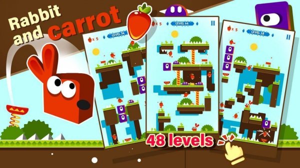 Rabbit & Carrot: A Fun Platformer Adventure