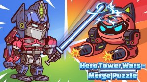 Hero Tower Wars: Merge Puzzle & Defense Game