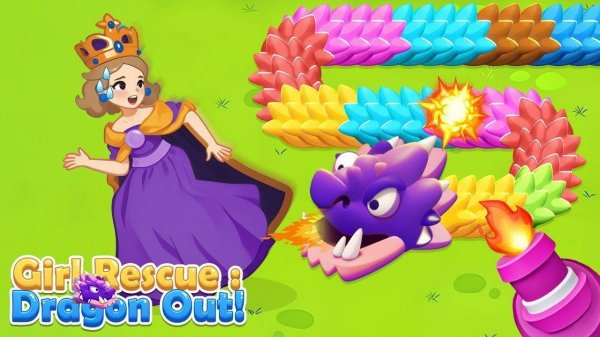 Girl Rescue: Dragon Out! - Puzzle Adventure Game