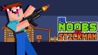 Mr Noobs vs Stickman: Epic Battle Game - Strategy Arcade Game