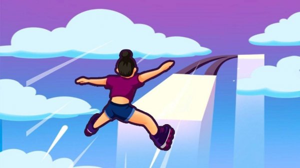 Sky Roller: Leg Stretch Challenge