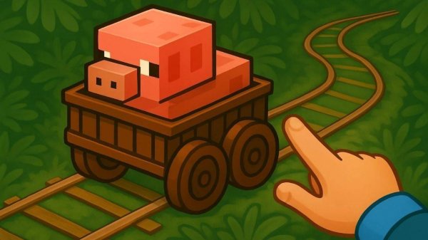 Animal in Rails! Puzzle Game