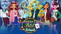 Monster Girls Back to School - Fashion Dress Up Game