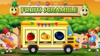 Fruits Scramble Puzzle Game