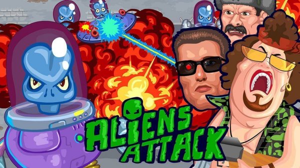 Aliens Attack: Earth Defense Game