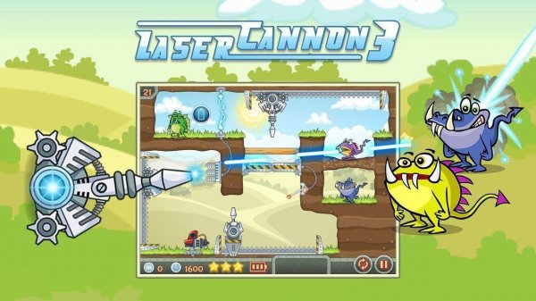 Laser Cannon 3: Physics Shooting Game