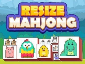 Resize Mahjong: Animal Matching Puzzle