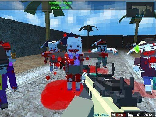 Pixel Combat The SandStorm Online Game