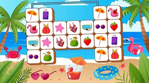 Sunny Link: Summer Match Puzzle Game