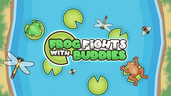 Frog Fights With Buddies - Lily Pad Battle Game