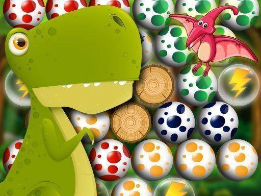 Egg Pop Dinosaur Puzzle Game