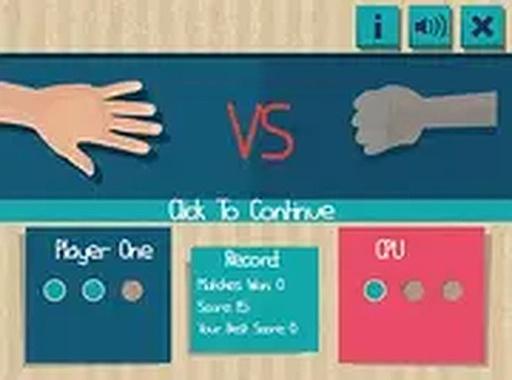 Rock Paper Scissors Classic Arcade